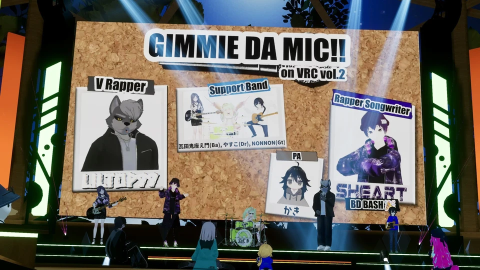 GIMMIE DA MIC!! on VRC vol.2 live photo 2